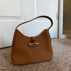 Longchamp Tan Leather shoulder bag